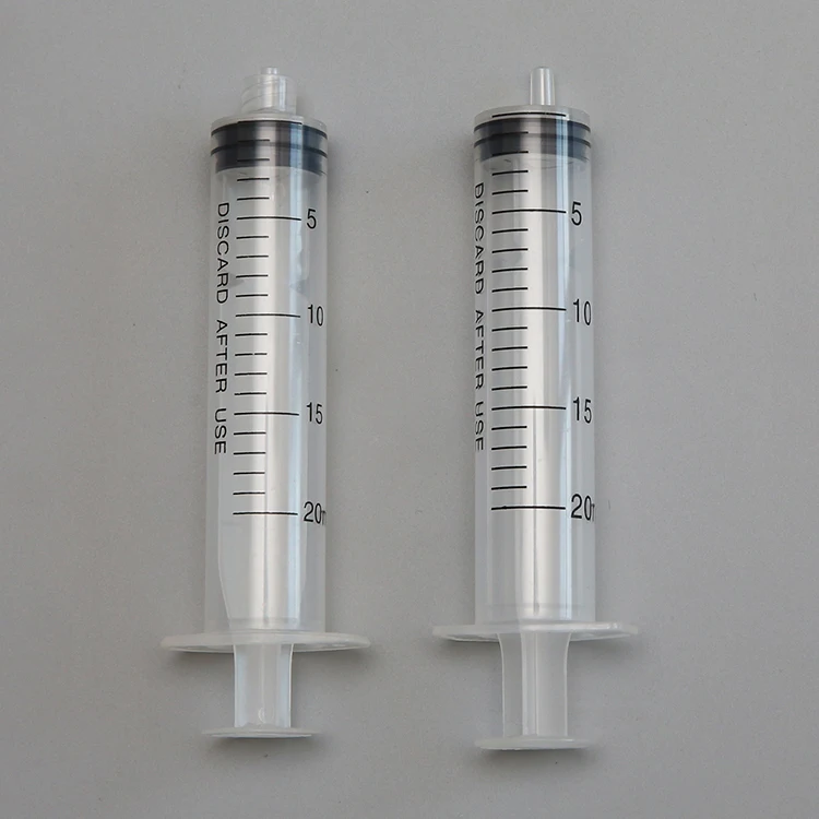 5毫升一次性注射器与塑料针