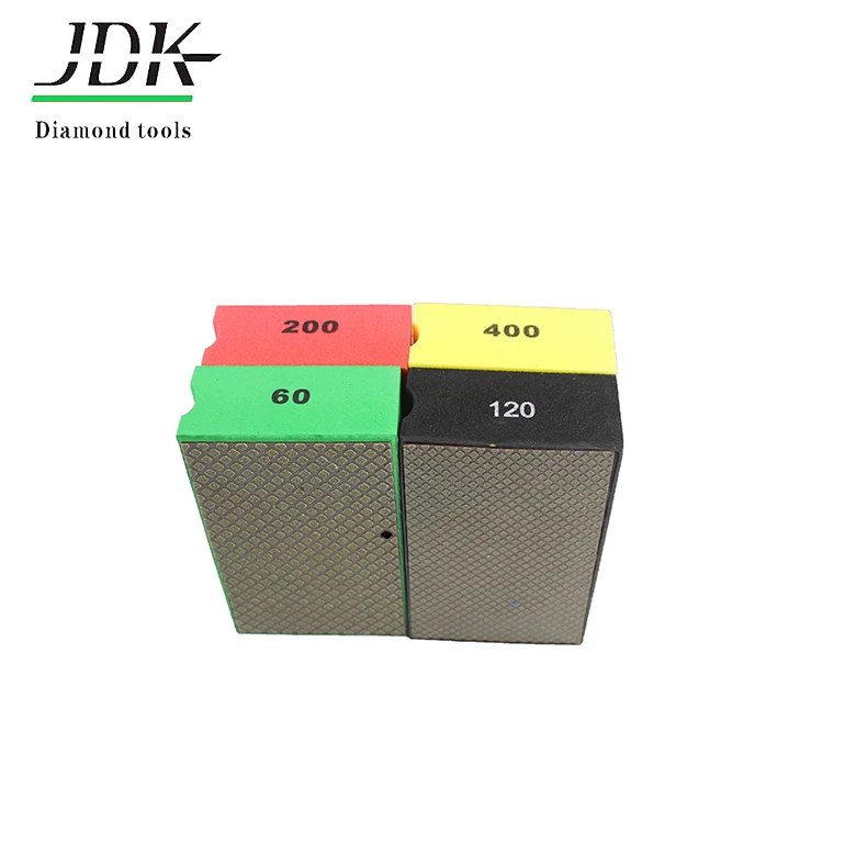 Resin diamond concrete sponge polishing pads