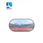 General printing nylon mesh material Rear car sunshade