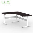 Best Ergonomic Office Furniture Metal Legs Lifting Electric Adjustable Height Riser Stand Up Desk