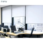Hot selling custom made design roller shades/window blackout roller blind with accessories