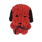 Factory directly supplied PE foam flower soap rose dog for Valentine's Day Christmas gift