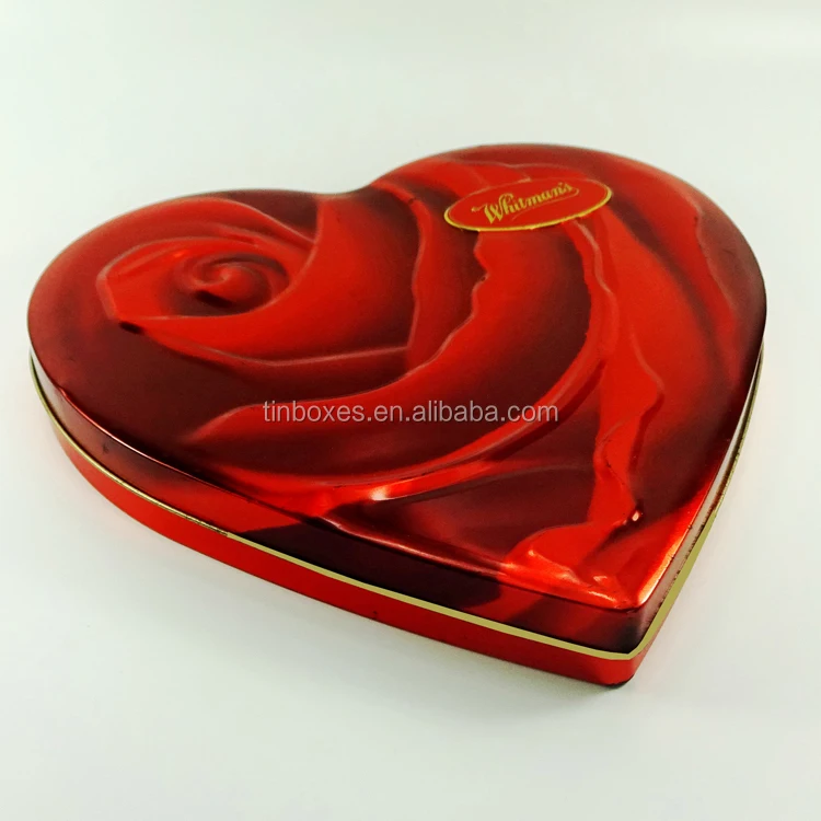 new design metal round gift tin christmas packaging chocolate