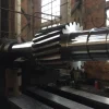 CNC lathe machining OEM helical gear shaft/cement mill forging steel shaft pinion pinion/rotary kiln customized pinion shaft