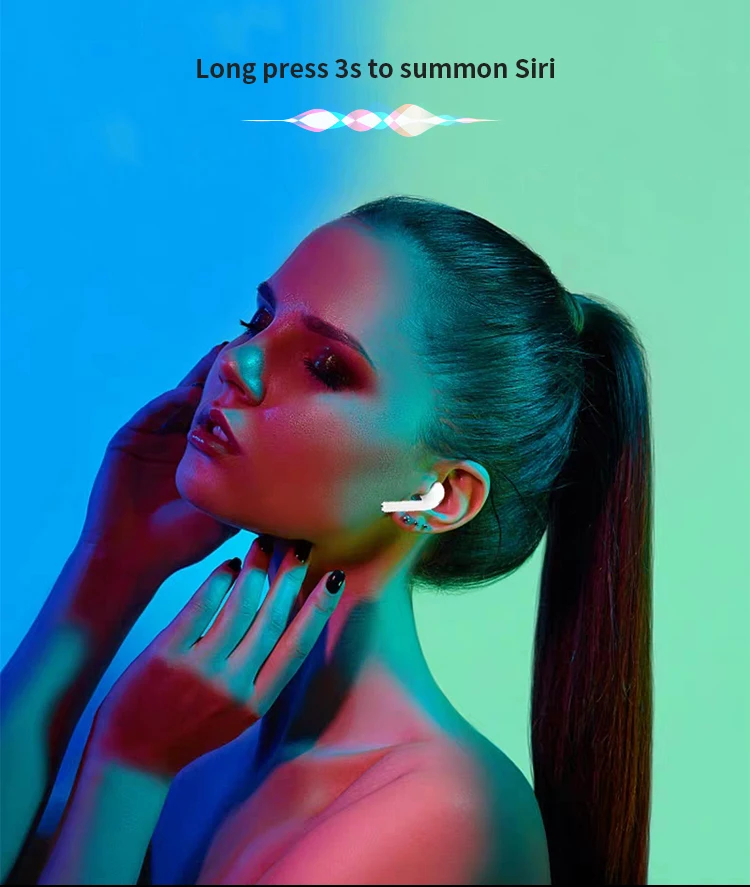 Fingerprint touch sensor i11 bluetooth earbuds activate Siri iem earphones wireless earbuds high quality - ANKUX.COM