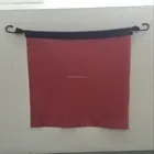 warning hanging flag