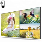 2018 new product extreme narrow bezel seamless shopping mall 49 inch lcd video wall
