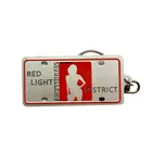 3D mini soft rubber keychain acrylic keychain custom logo for promotional gift Souvenir Custom pvc leather Keychain