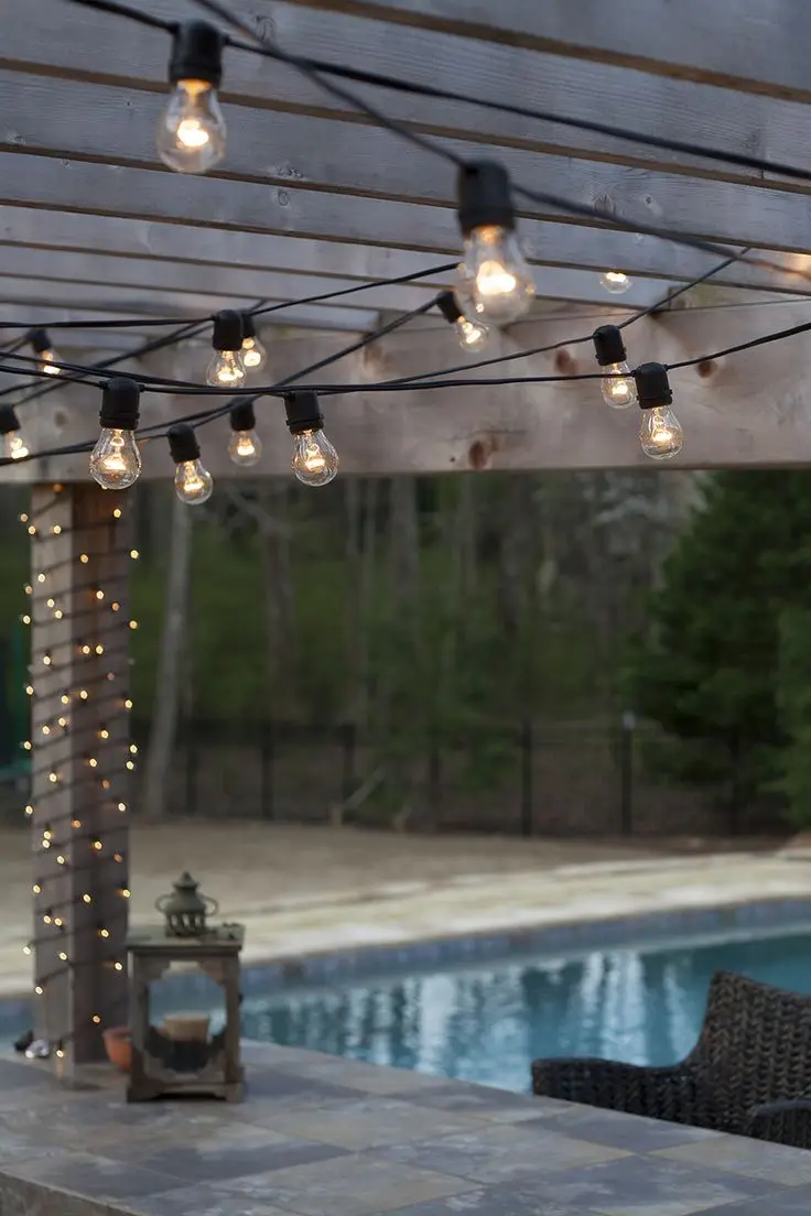 E27 belt string light outdoor