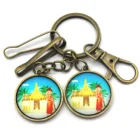2019 New Design Key Ring Promotional Gift Metallic KeyChain Custom Logo