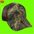 Outdoor Cap Camo Baseball Cap Cotton Mesh Trucker Hat