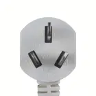 CCC high quality China standard 3 pin ac electric power cord plug