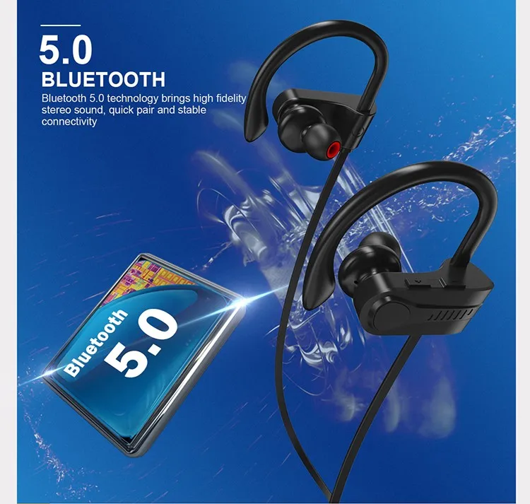 Made in China Sport Wireless Bluetooth Earphone for Smartphone Unique Product Brand RU13 - ANKUX.COM