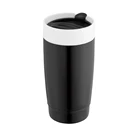 450ml PP customized LOGO coffee mug custom mug lid thermos vacuum cup with FDA and SGS certificates