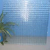 customized colors price frameless dark blue bronze fire resistant wired glass