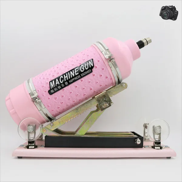 New Arrivals Cute Pink Thrusting Sex Machine Gun Female And Male Masturbation Tools Devices Sexy