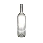 Empty Blue Glass Bottle 750Ml Round White Wine In Blue Bottle Manufacturer