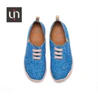 UIN new design available Moguer Light blue Knit fashion man casual shoes