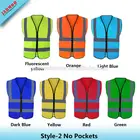 China Factory Safety Vest Reflective Strap Vest