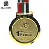 custom 3D logo first place gold silver bronze 1st 2st 3st medals
