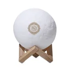 Equantu SQ510 islamic gift moon quran lamp speaker quran speaker