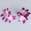Noble Hera 37R09BFY Purple lily hawaiian flower mini hair pin clips wholesale