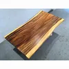 On sale solid wood slab South America walnut table top