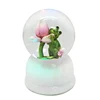 Fashion Difts Plastic Frog lamp souvenir snow globe lamp