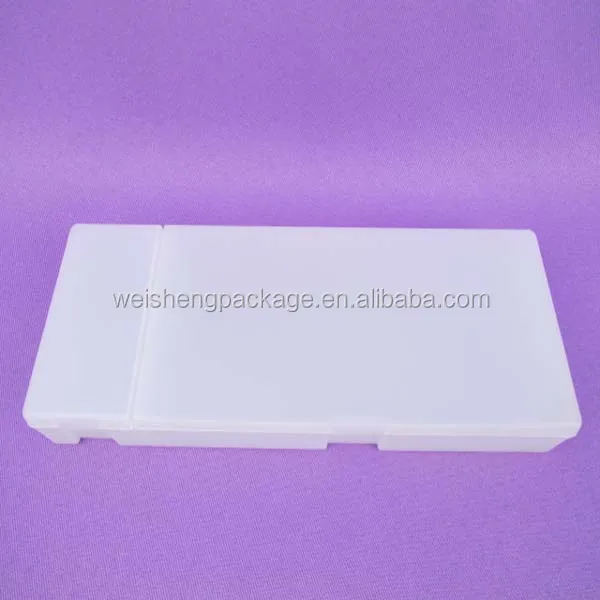 arrival plastic magnetic pencil gift box,wholesale square shaped