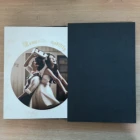 Light environmental friendly 10*10'' photo album black paper