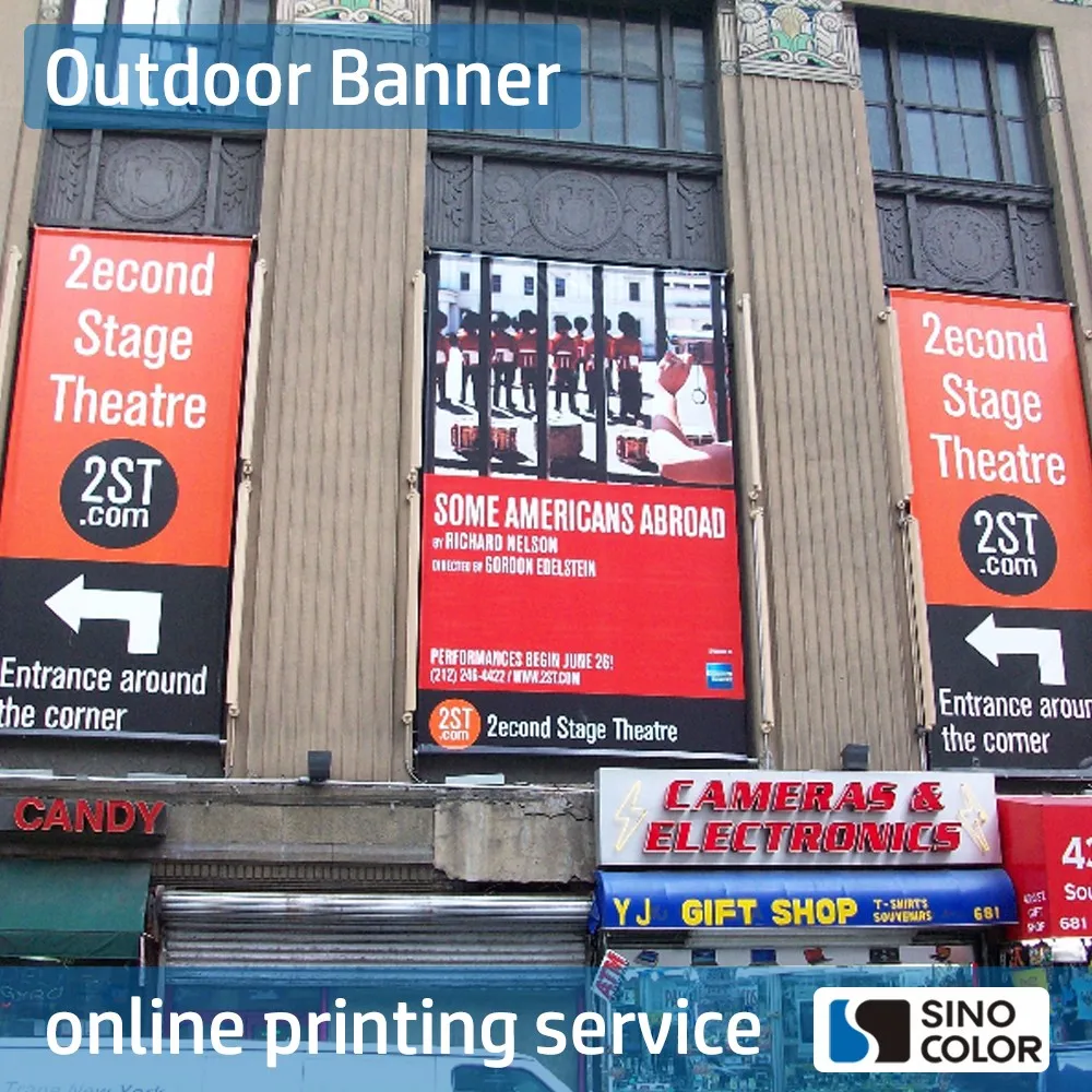 Quality and Affordable poster flag mesh banner custom banner street outdoor banner