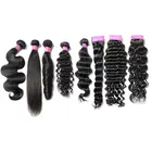 wholesale virgin cheap remy raw unprocessed vendors 100% human hair extension brazilian hair weave bundle