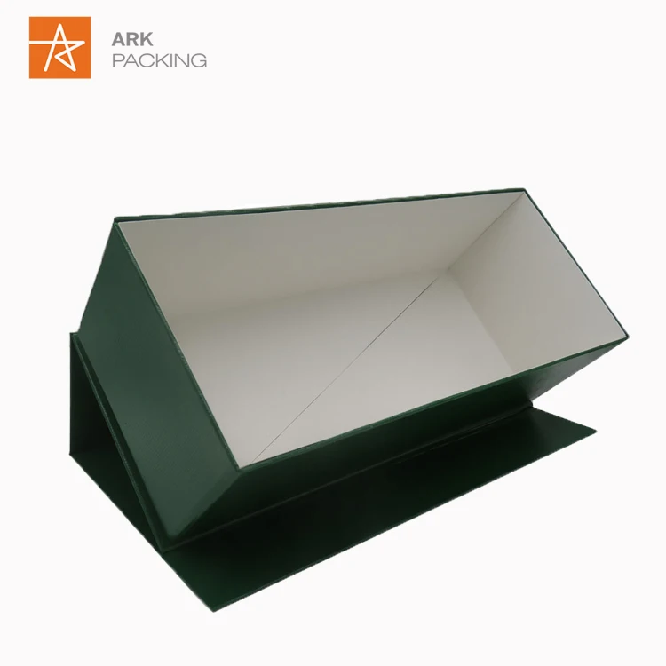sale custom luxury magnetic closure folding paper flat pack gift
