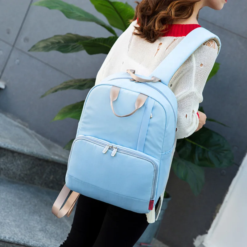 Mummy Diaper Bag Backpack New Fashion Nappy Bags For Youth Mom Baby Care Large Capacity Simple Multifunction Mochila BB6014 (13)