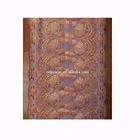 Water/oil proof PVC lace customized printing table cloth stamp orange 50cm*20m in rolls XL-020 orange-stamp