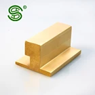 Hot sale customized luxury metal solid extrusion brass electrical profile