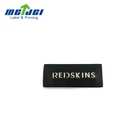 Custom metal embossed leather patch and clothing leather label