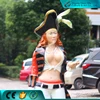 High Simulation Movie Character Life Size Sexy Lady Pirate Statue