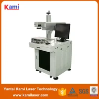 steel aluminum gold keyboard 10W/20W/30W/50W Ring fiber Laser Marking machine