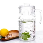 Glass Water Jug with plastic lid from Anhui factory