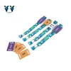 Disposable rfid wristband price,top fabric wristband for music festival