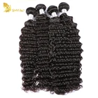 10A Wholesale Human Hair Virgin Deep Wave Brazilian Hair Weft