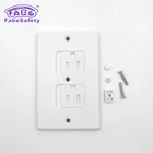 Electric Outlet Covers Baby Safety Wall Socket Plugs Self Closing Plate Alternate for Child Proofing