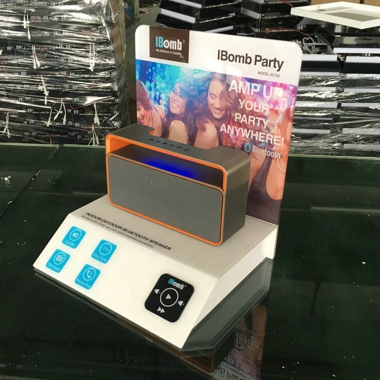 Bluetooth speaker acrylic display with LED light - ANKUX.COM