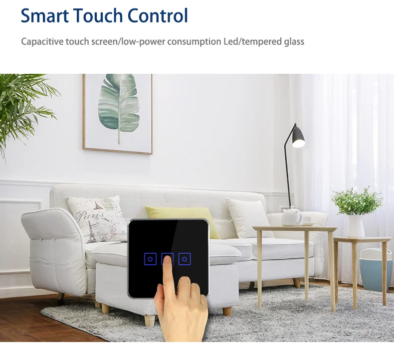 ZigBee Smart Lighting Control Switch With NO Neutral , In-Wall, On/Off - ANKUX.COM