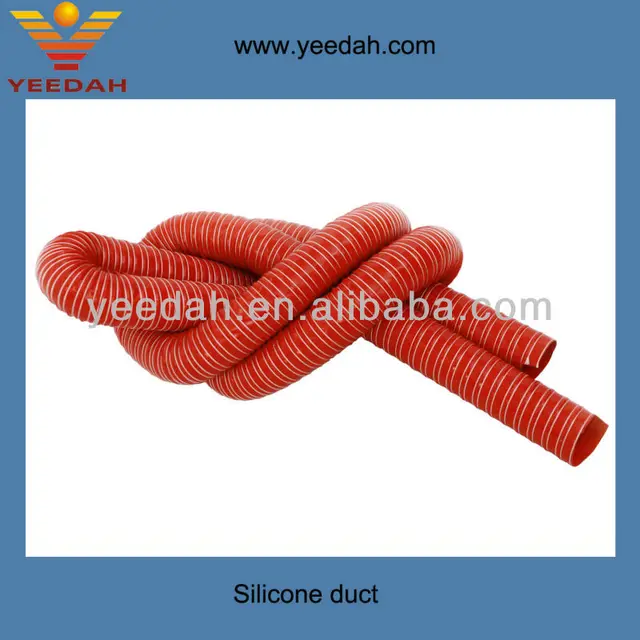 double layer high temperature silicone hose pipe