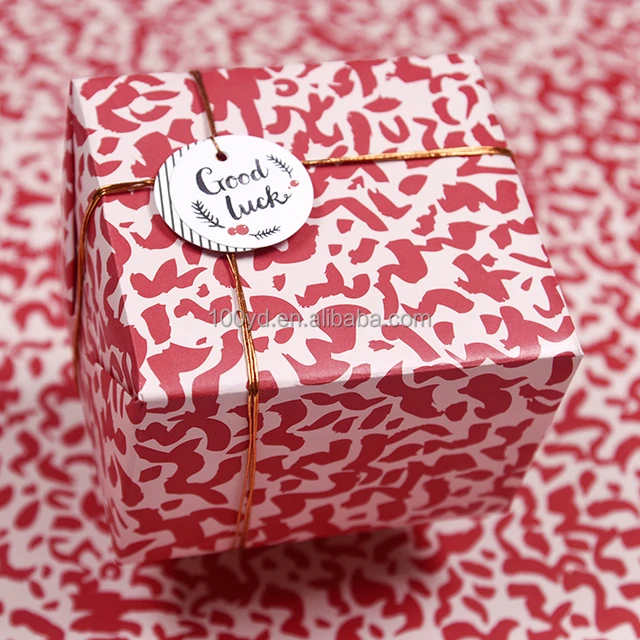 custom fancy wedding gift wrap paper