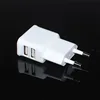 EU/US Dual Port USB Travel charger For Smart phone