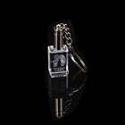 Clear Chian Souvenir/business Gift Logo For Cars Islamic K9 Custom 3d Engraved Crystal Key Chain