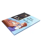 Promotion album printing baby growth hardcover children book